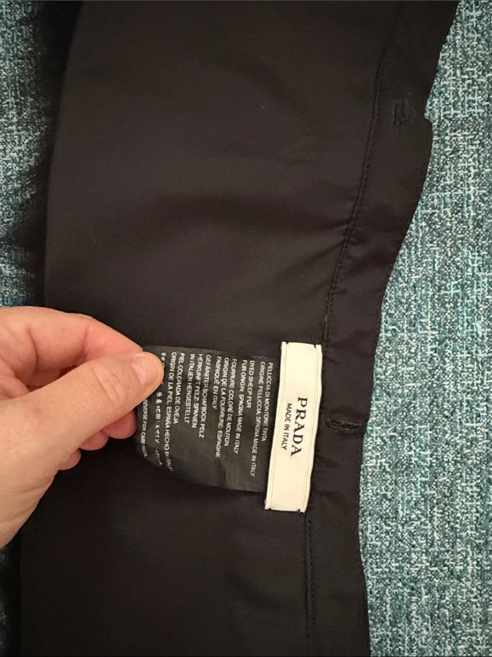Prada Fur Stole (or Fur Scarf / Fur Collar)
